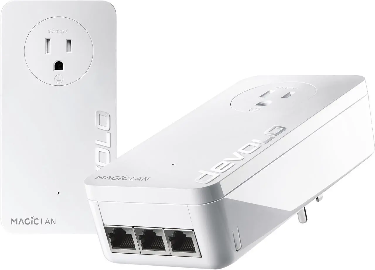 Alt view image 2 of 6 - devolo Magic 2 LAN triple Starter Kit