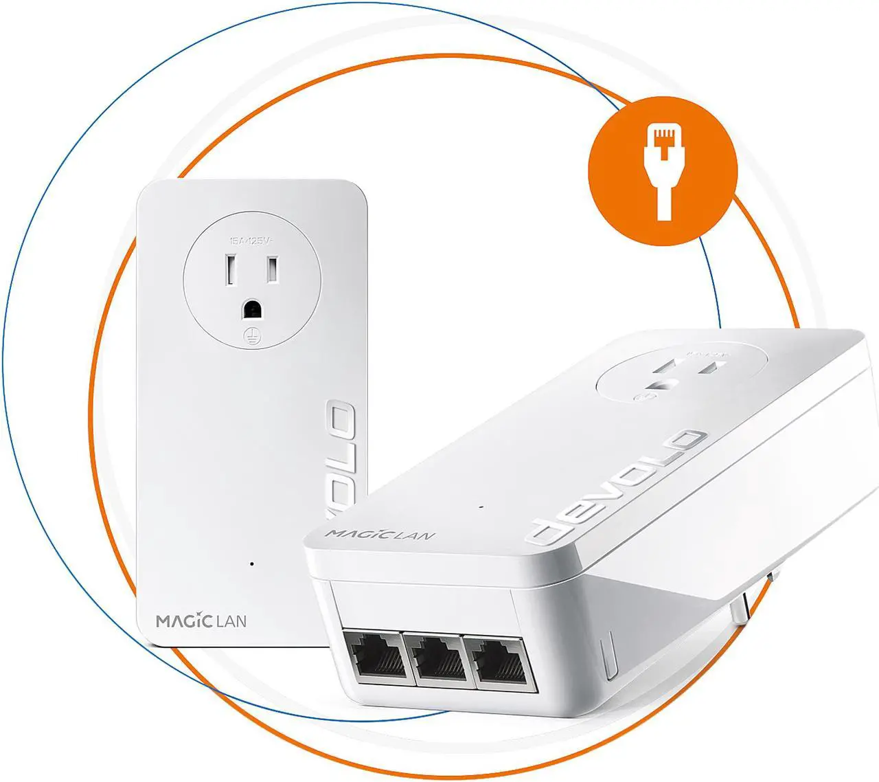 Alt view image 4 of 6 - devolo Magic 2 LAN triple Starter Kit