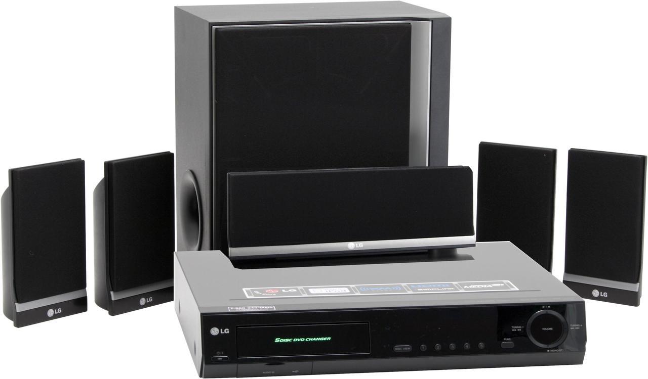 Main image of LG LHT764 1000W 5 Disc Home Theater System