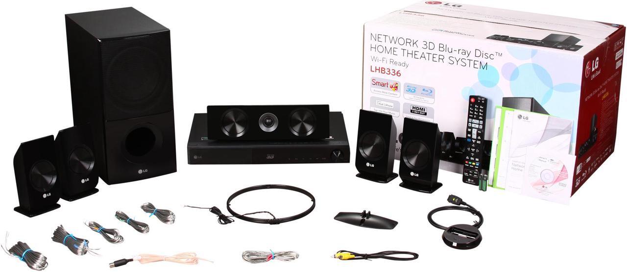 Alt view image 20 of 20 - LG LHB336 3D Wi-Fi Ready Blu-ray Home Theater System with Smart TV