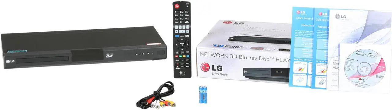 Alt view image 6 of 6 - LG 3D WiFi Ready Blu-ray Player BD650