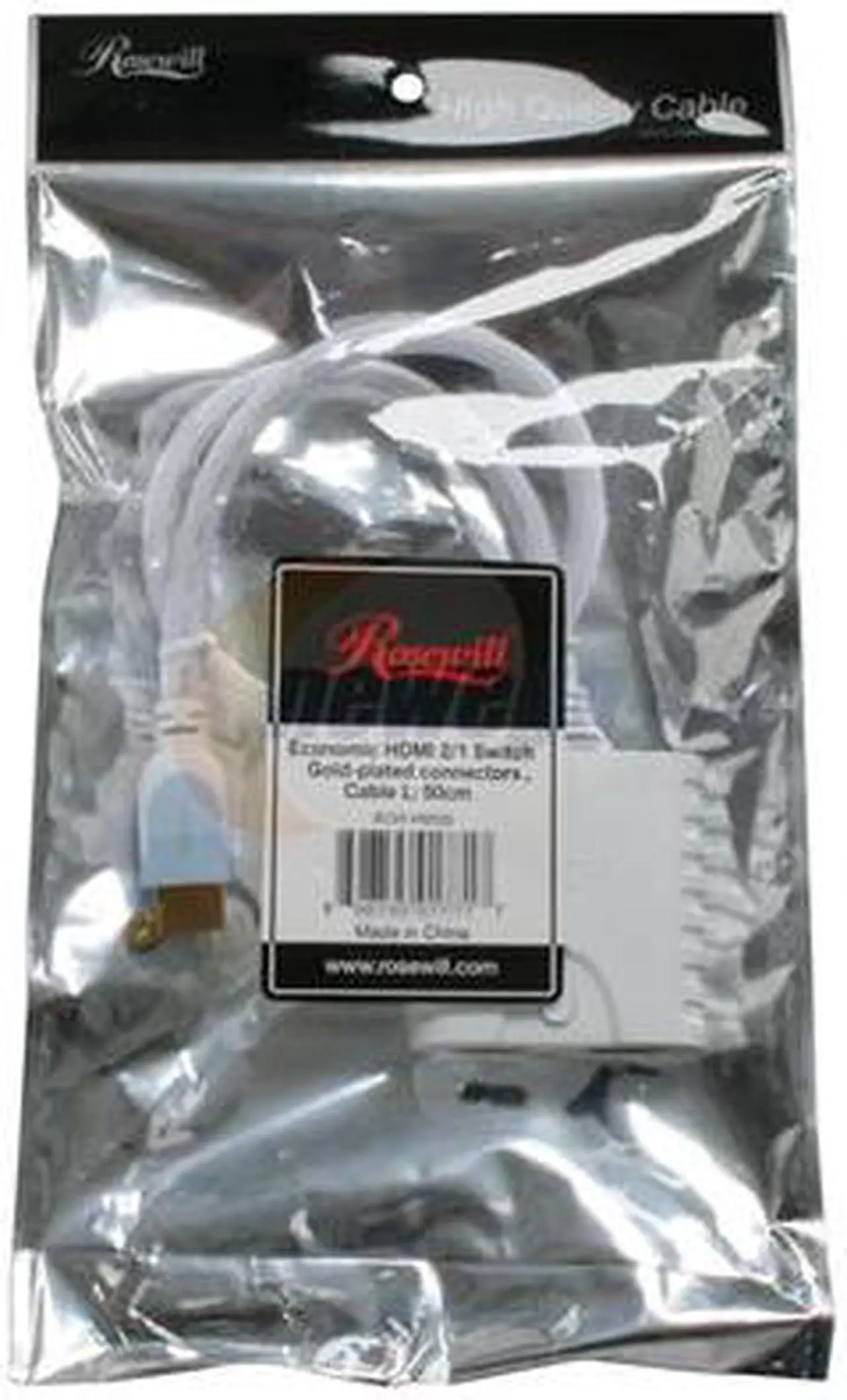Alt view image 3 of 3 - Rosewill RCW-H9033 1.5 Feet HDMI Cable Switch V1.3a / 2 in 1 out