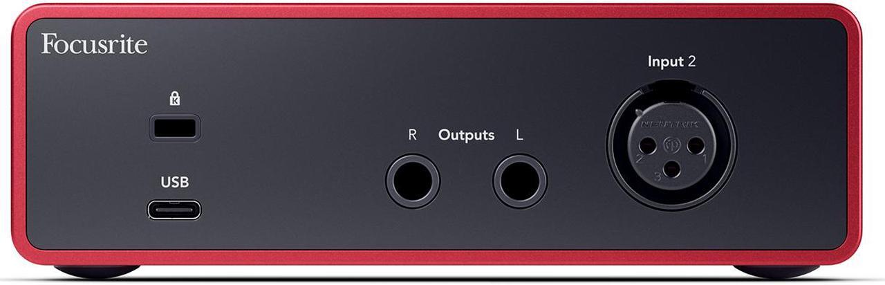 Alt view image 3 of 4 - Focusrite Scarlett Solo 4th Gen, 2-in, 2-out USB audio interface