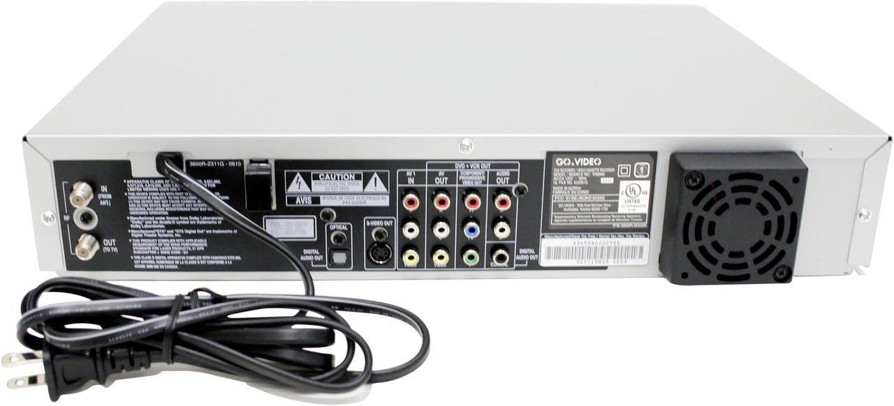 Alt view image 4 of 6 - GO VIDEO DVD Recorder & VCR Combo VR5940