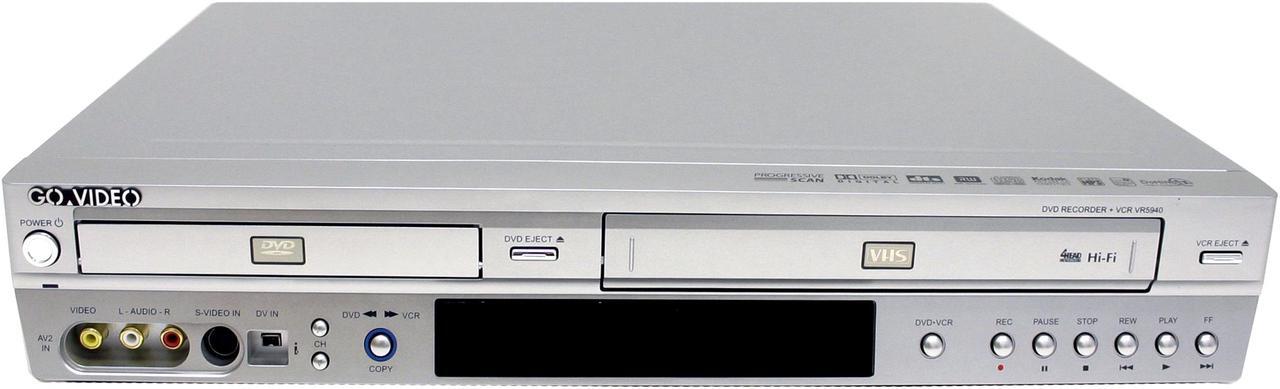 Main image of GO VIDEO DVD Recorder & VCR Combo VR5940