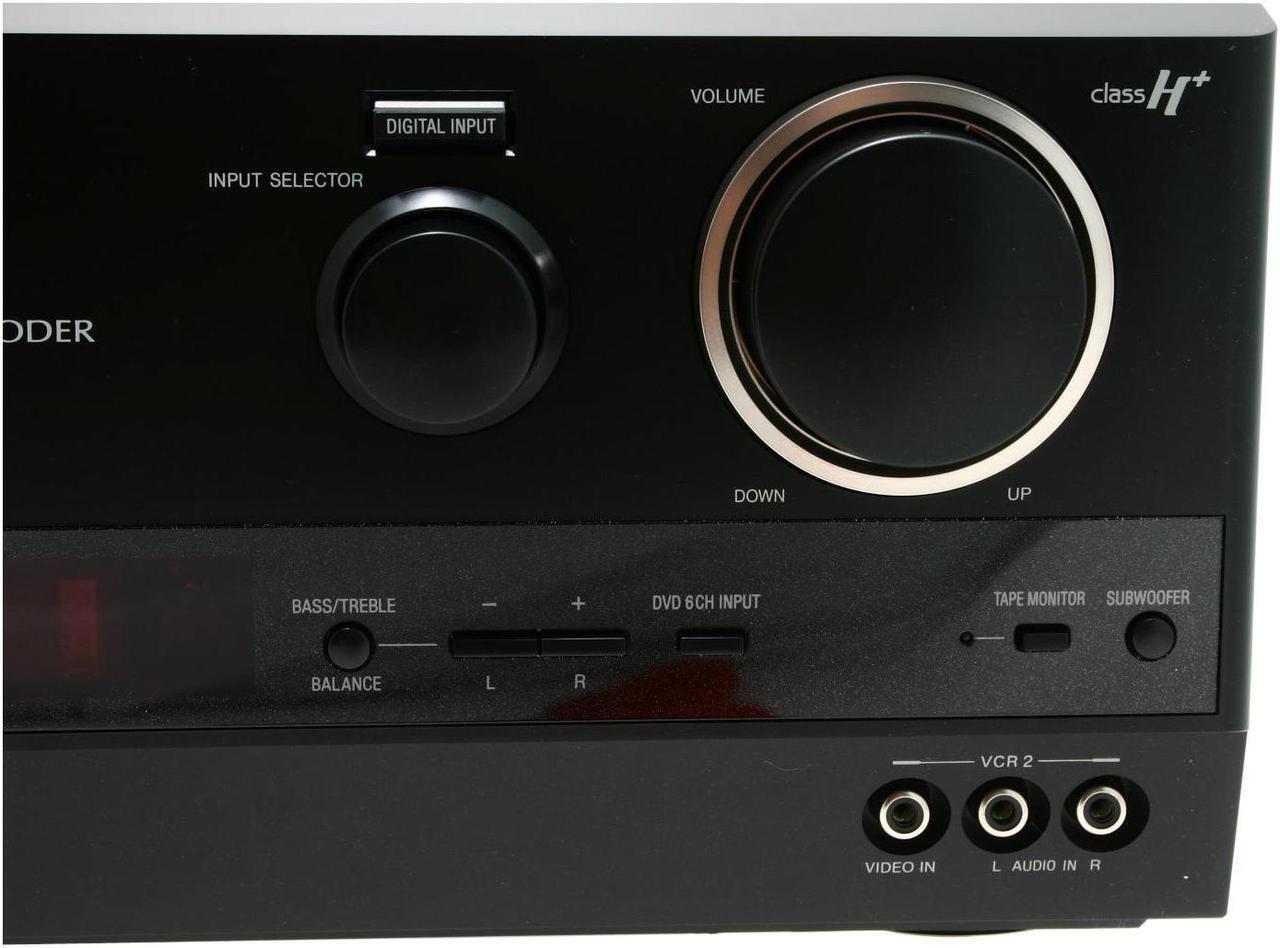 Alt view image 4 of 9 - Panasonic SA-HE75 5.1-Channel Black Home Theater Receiver
