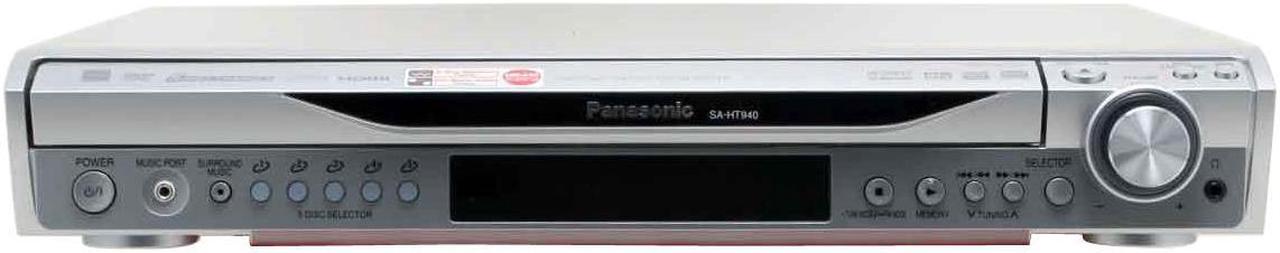 Alt view image 4 of 17 - Panasonic SCHT940 1200 Watt 5 Disc DVD/CD Home Theater System