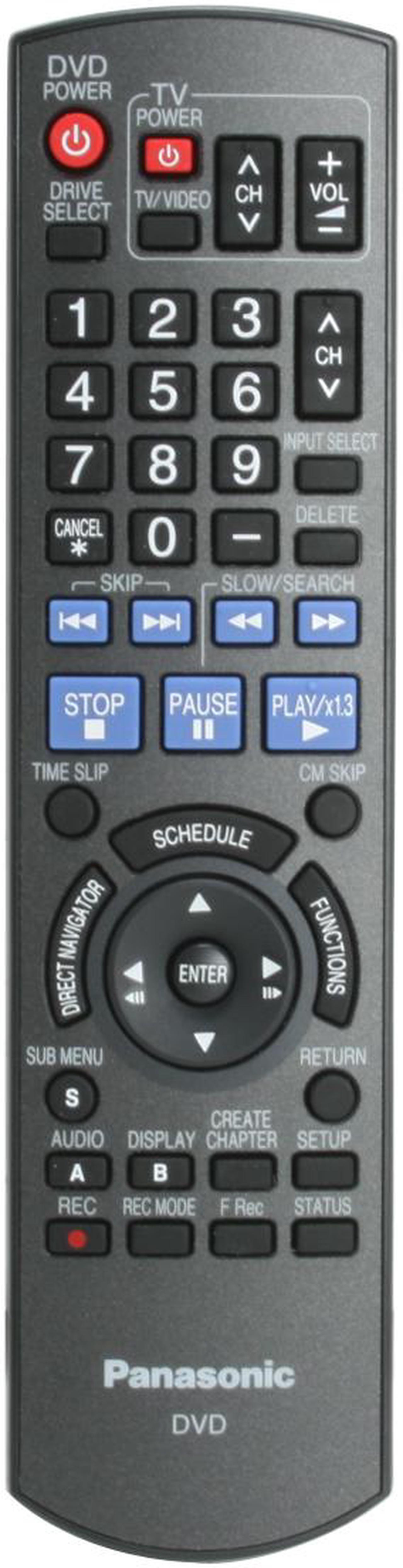 Alt view image 10 of 12 - Panasonic DVD Recorder DMR-EZ27K