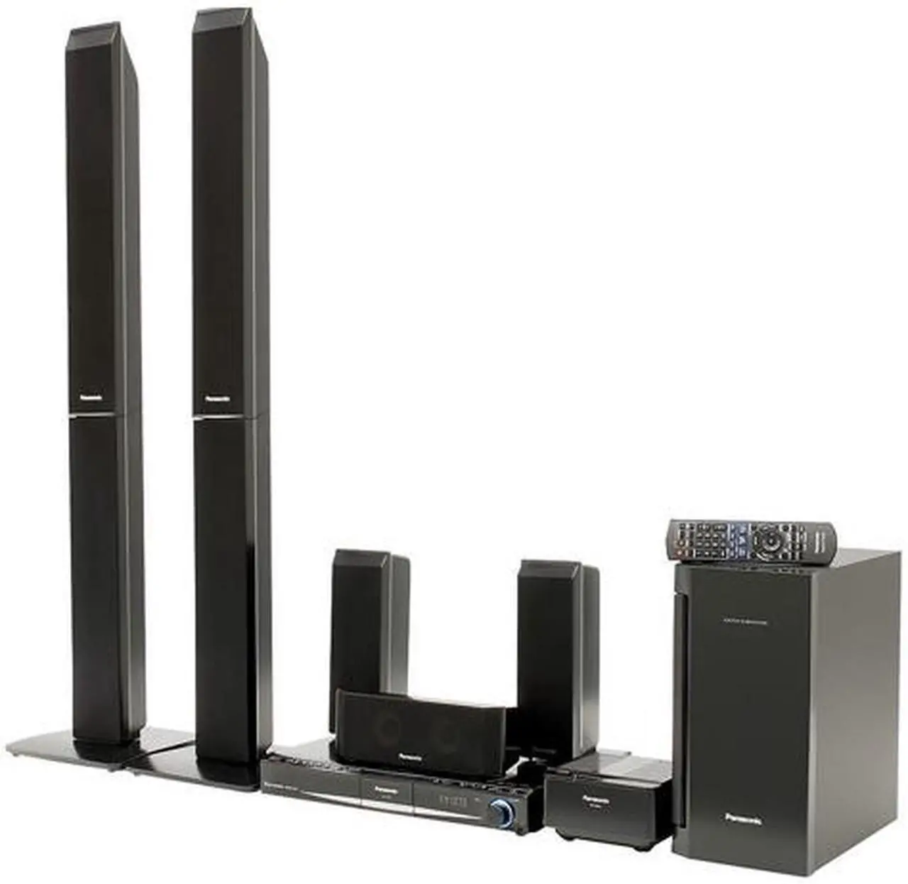 Alt view image 2 of 3 - Panasonic SC-PT960 1080p Up-Conversion DVD 5.1 CH Home Theater System