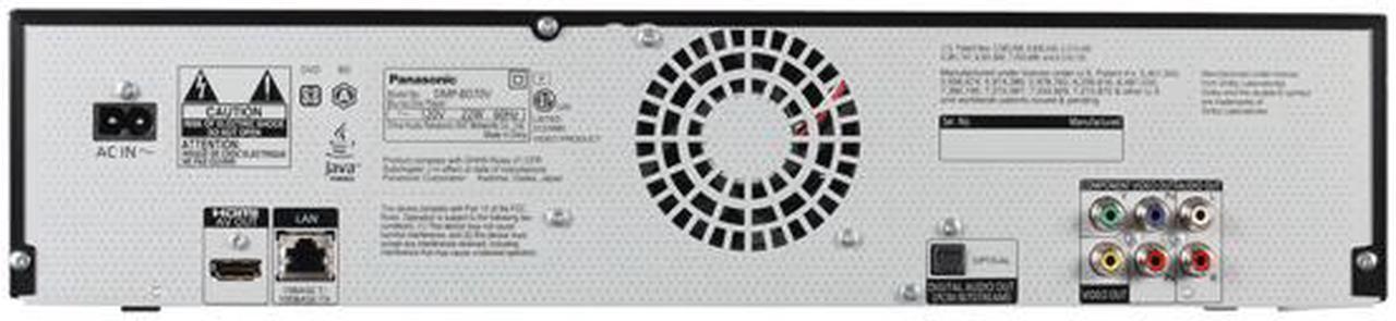 Alt view image 3 of 3 - Panasonic Blu-ray Player & VHS DMP-BD70VK