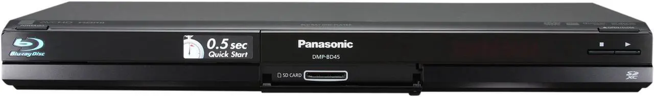 Alt view image 2 of 6 - Panasonic Blu-ray Player DMP-BD45