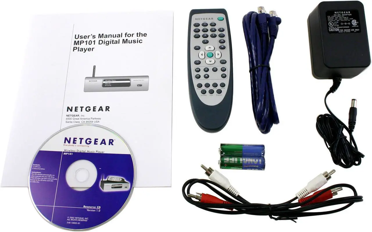 Alt view image 3 of 4 - NETGEAR MP101 Wireless Digital Music Player