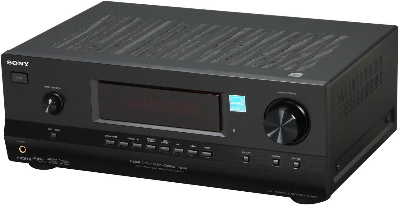 Main image of SONY STR-DH500 5.1-Channel Home Theater A/V Receiver
