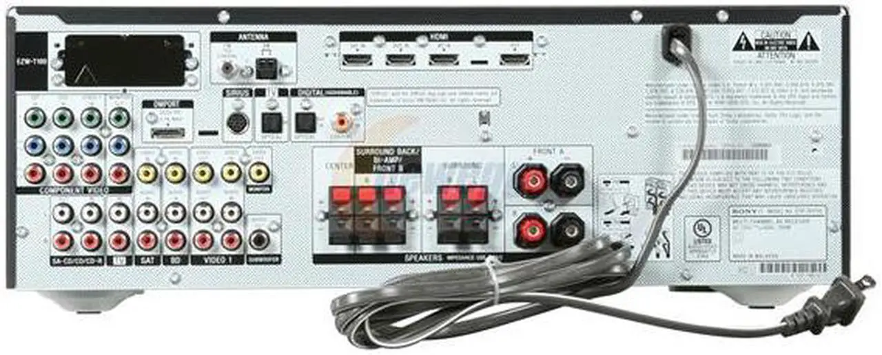 Alt view image 4 of 5 - SONY STR-DH700 7.1-Channel Home Theater A/V Receiver