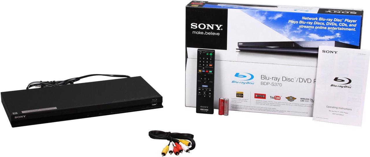Alt view image 5 of 5 - Sony WiFi Ready Blu-ray Player BDP-S370