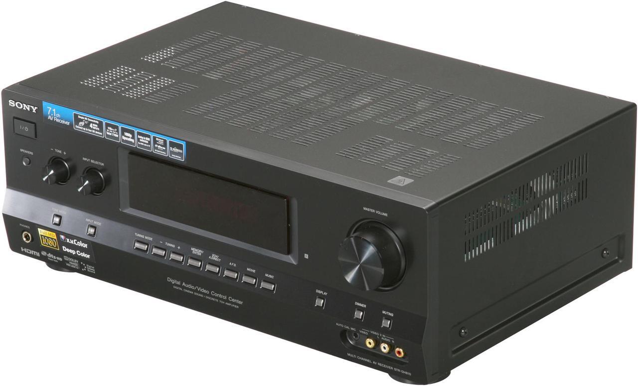 Main image of SONY 7.1-Channel Home Theater A/V Receiver STR-DH810