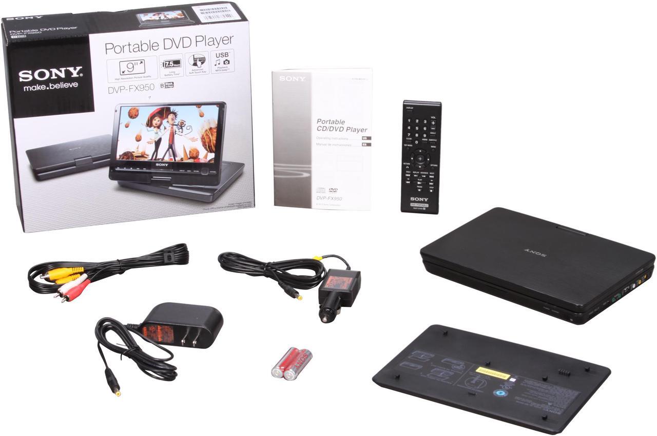 Alt view image 8 of 8 - SONY DVP-FX950 9" Portable DVD Player