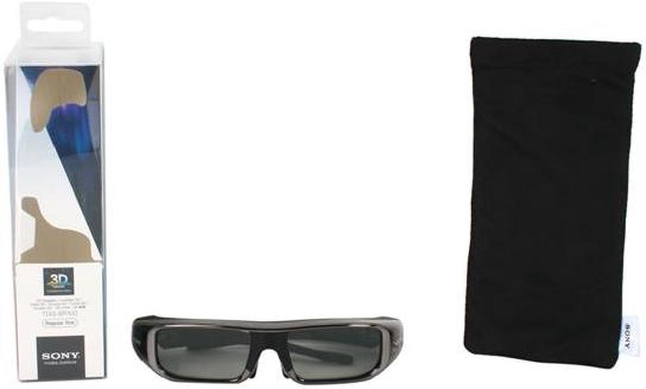 Alt view image 6 of 6 - Sony TDG-BR100/B 3D Active Glasses (Black) for BRAVIA 3D HDTVs