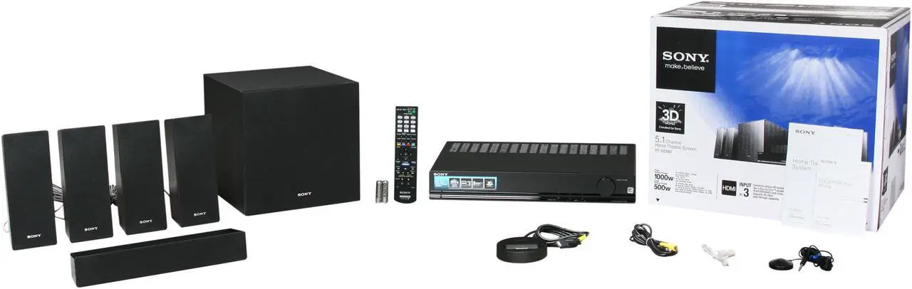 Alt view image 20 of 20 - SONY HT-SS380 3D Surround Sound Home Theater System