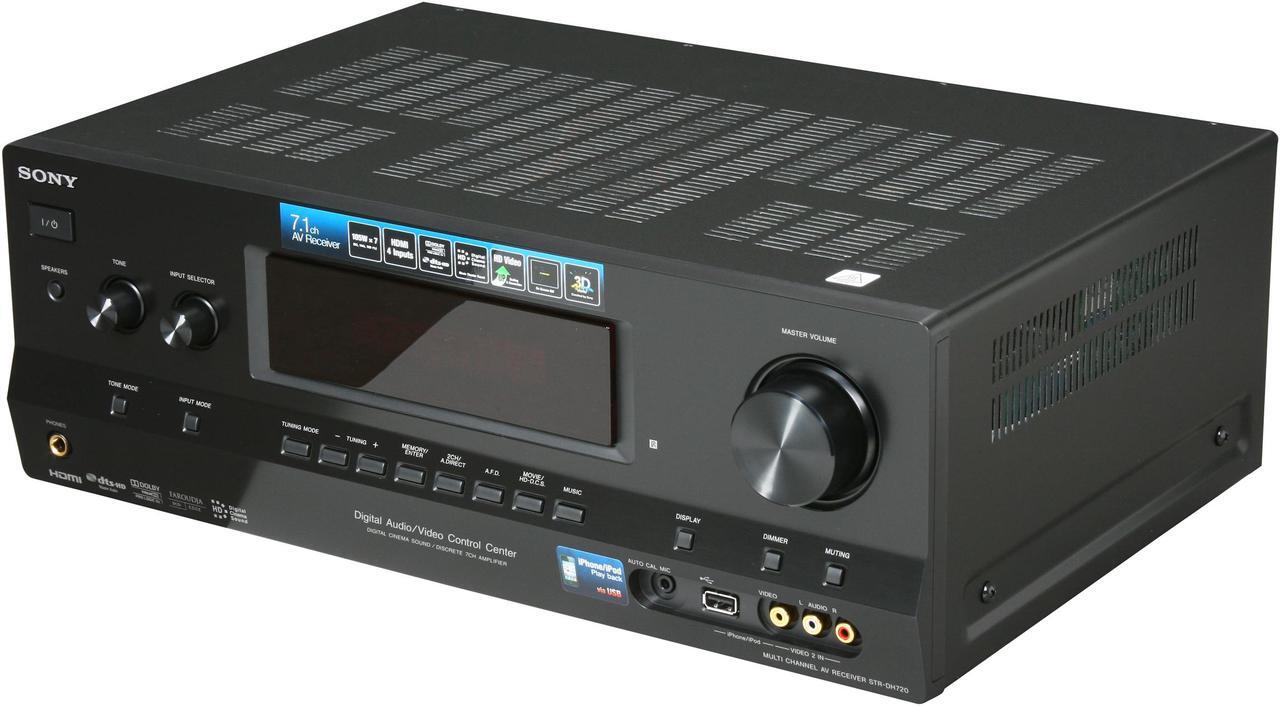 Main image of SONY STR-DH720 7.1-Channel 3D A/V Receiver