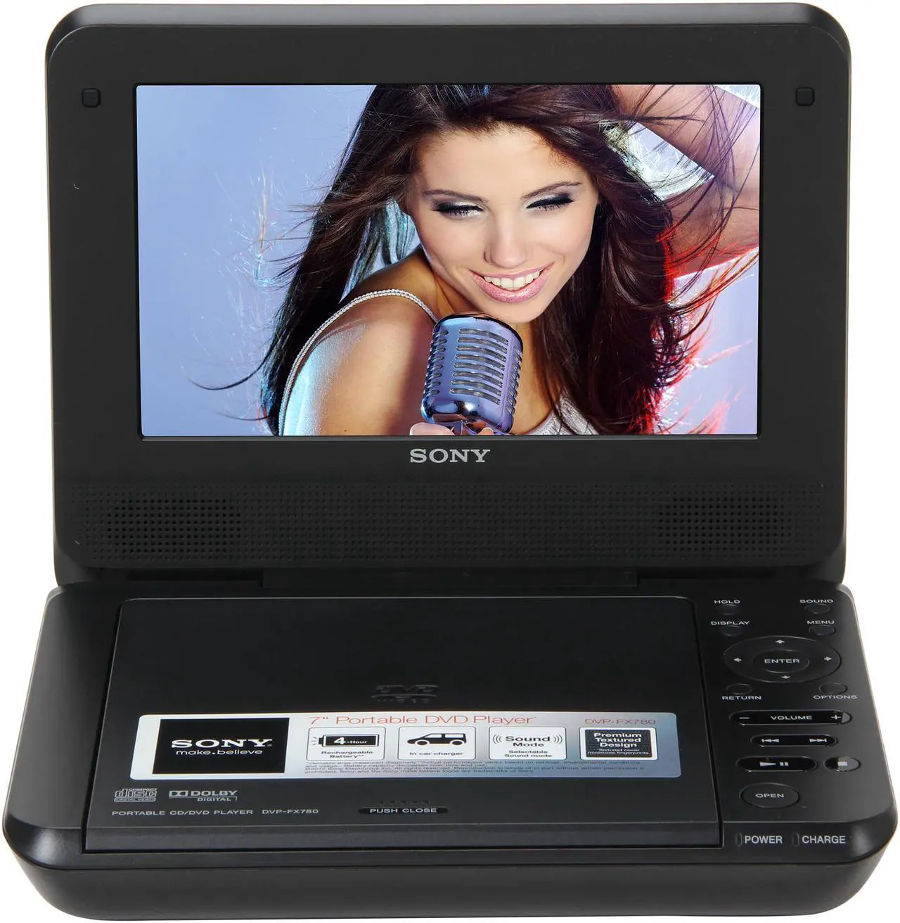 Alt view image 2 of 8 - SONY DVP-FX780 Portable DVD Player
