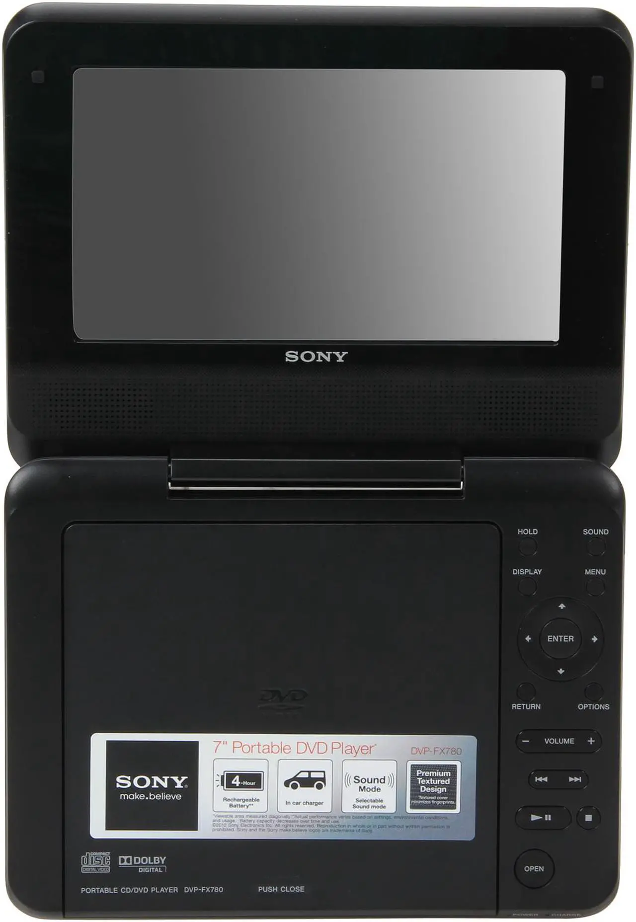 Alt view image 7 of 8 - SONY DVP-FX780 Portable DVD Player