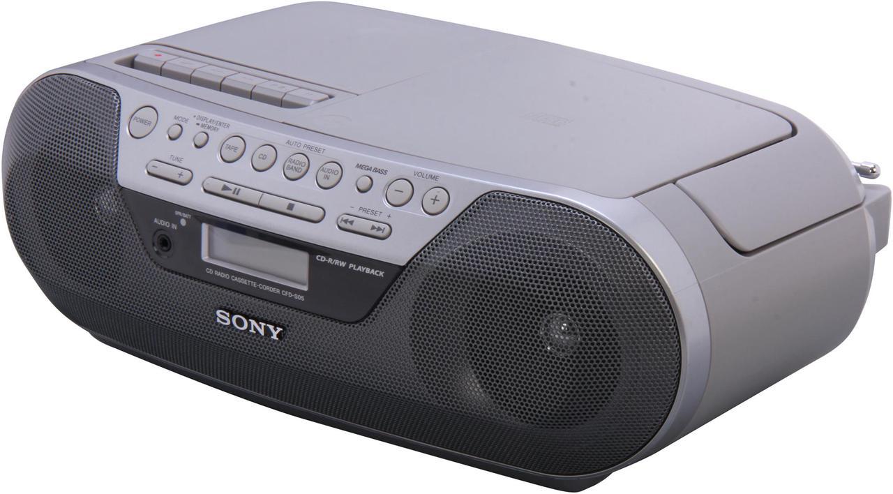 Sony CD Radio Cassette Recorder CFD-S05