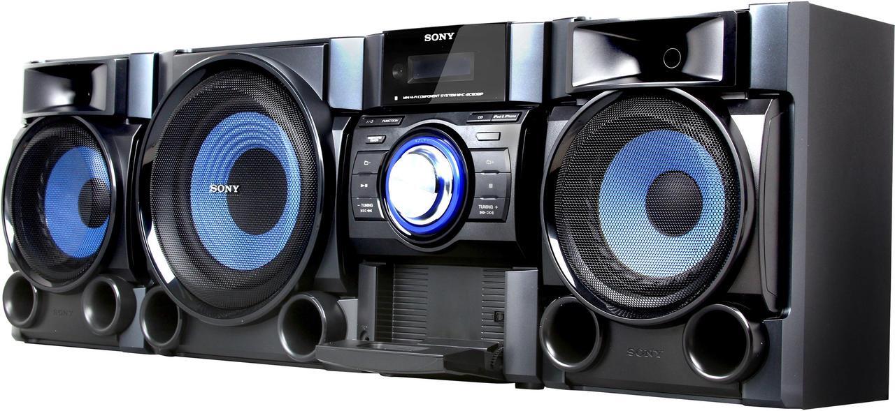 Main image of SONY MHC-EC909iP Mini Hi-fi Music Shelf System 540 Watts, Single CD Player, AM/FM Radio, iPod Dock (works With IiPhone), Clock, Alarm And Sleeper Timer