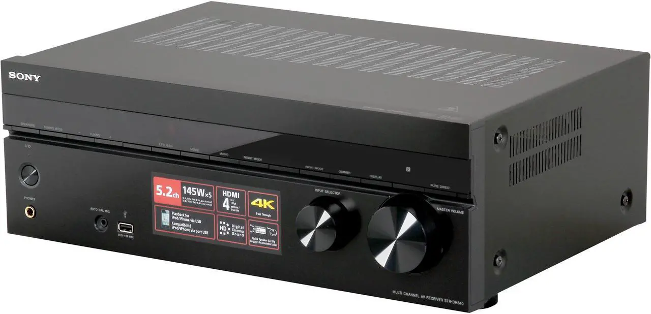 Main image of SONY STRDH540 5.2-Channel 4K AV Receiver