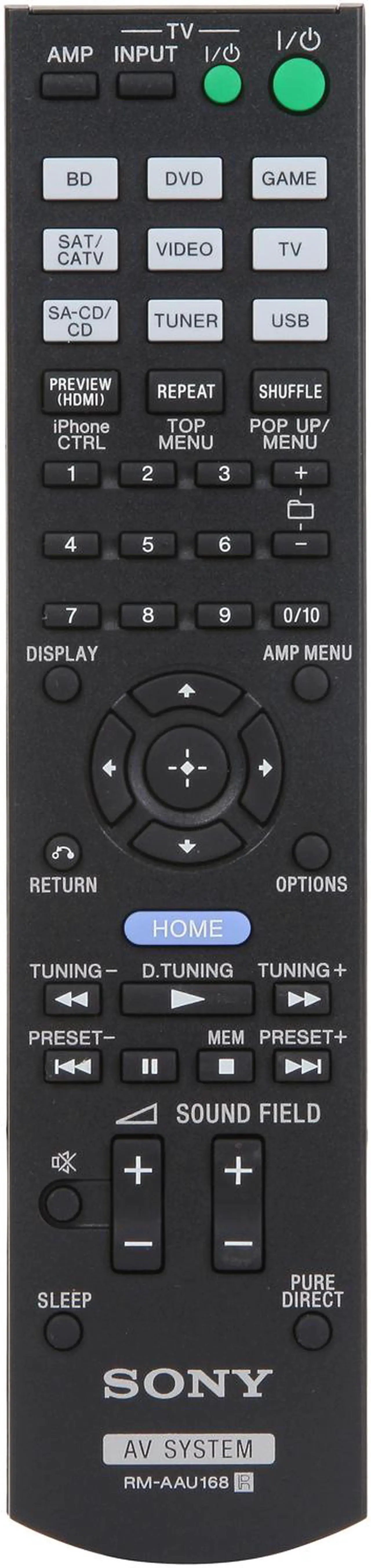 Alt view image 5 of 6 - SONY STRDH540 5.2-Channel 4K AV Receiver
