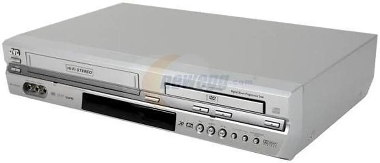 Alt view image 3 of 6 - JVC DVD Player & VCR Combo HR-XVC27U