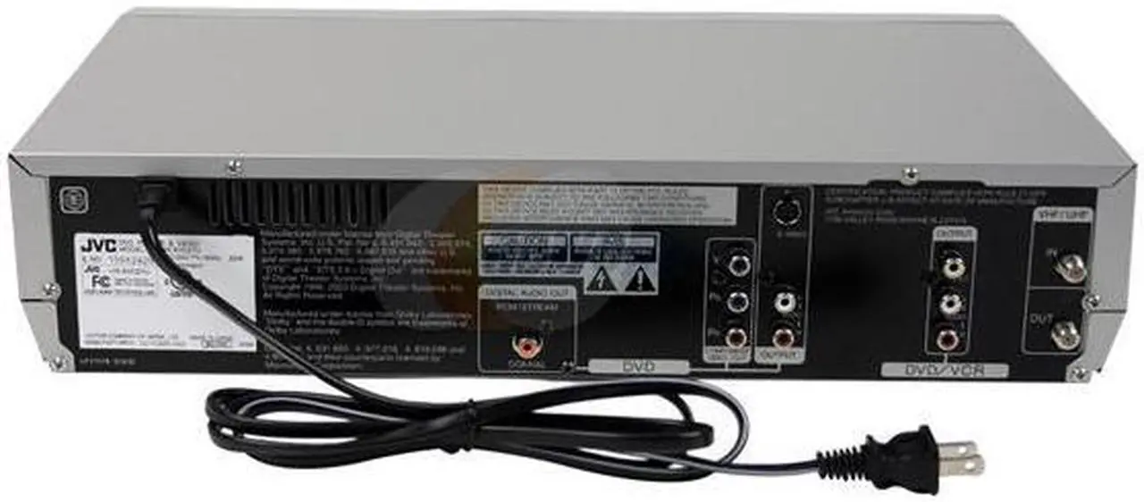 Alt view image 4 of 6 - JVC DVD Player & VCR Combo HR-XVC27U