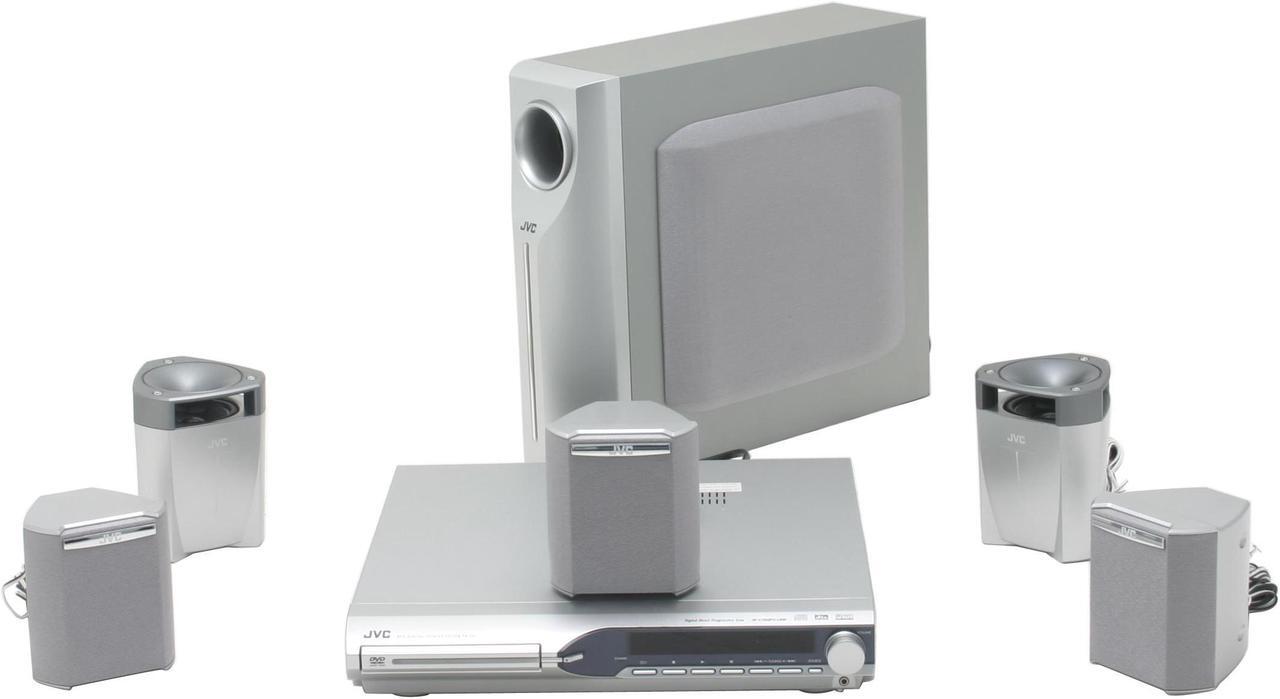 Alt view image 9 of 11 - JVC TH-S3 312W 5.1CH Home Theater Systems W/ Progressive Scan DVD Changer