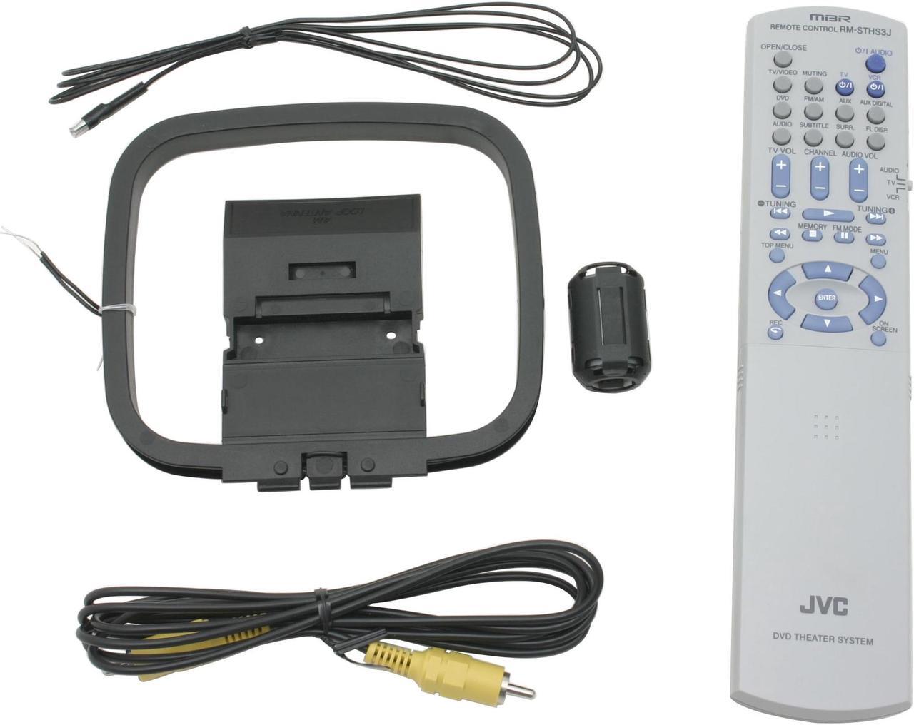 Alt view image 10 of 11 - JVC TH-S3 312W 5.1CH Home Theater Systems W/ Progressive Scan DVD Changer