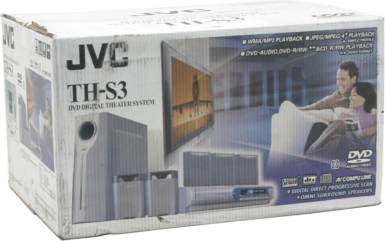 Alt view image 11 of 11 - JVC TH-S3 312W 5.1CH Home Theater Systems W/ Progressive Scan DVD Changer