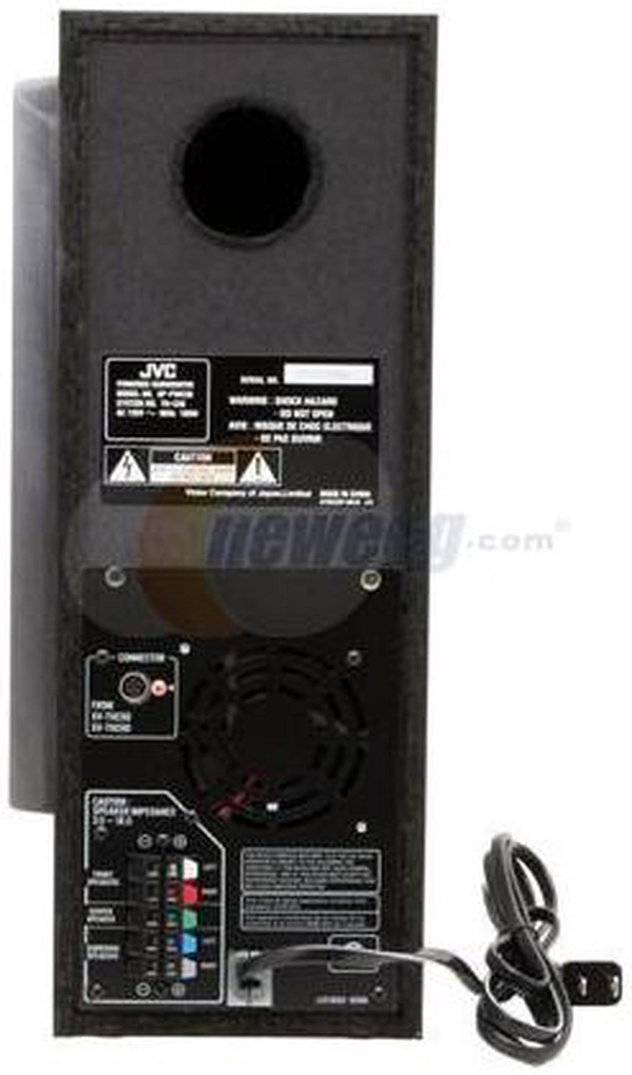 Alt view image 4 of 20 - JVC THC50 5 Disc DVD Home Theater in A Box w/Reciever & USB Input