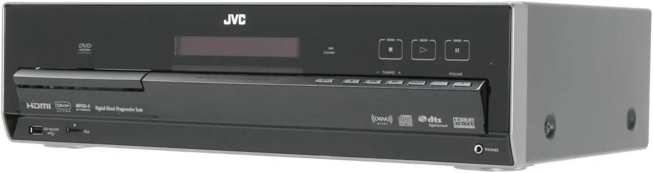 Alt view image 4 of 20 - JVC TH-D60 DVD Digital Theater System