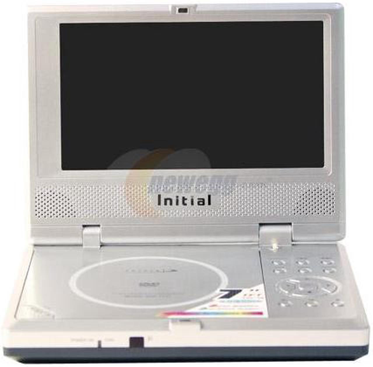 Alt view image 2 of 10 - Initial IDM-1731 Portable DVD Player W/ 7" 16:9 LCD