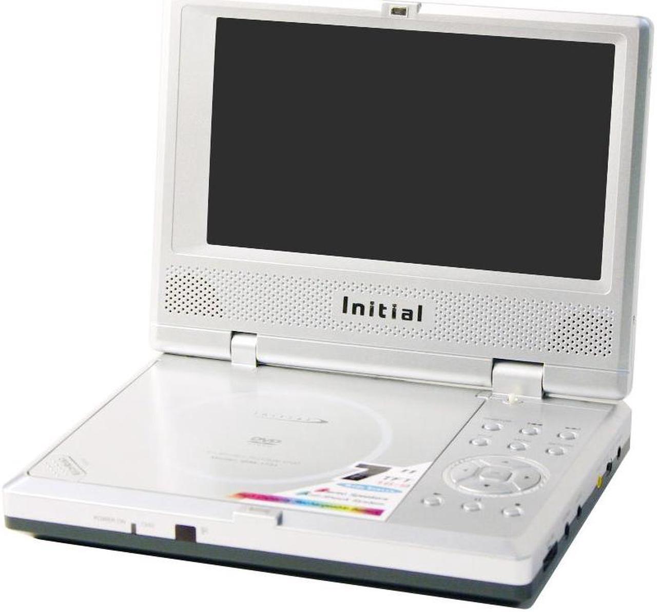 Alt view image 3 of 10 - Initial IDM-1731 Portable DVD Player W/ 7" 16:9 LCD
