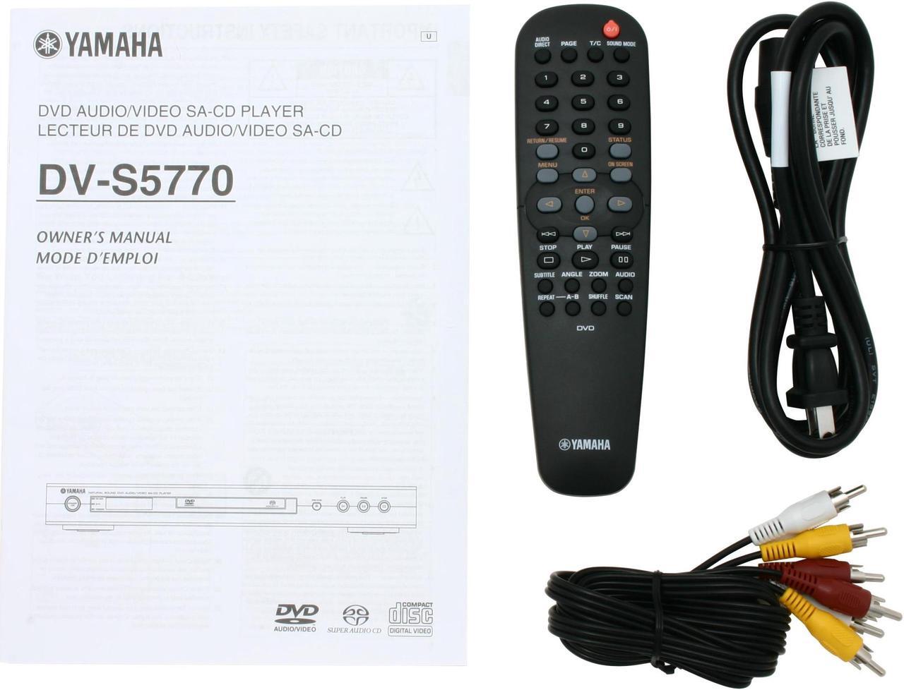 Alt view image 5 of 6 - Yamaha DVD Player DVS5770