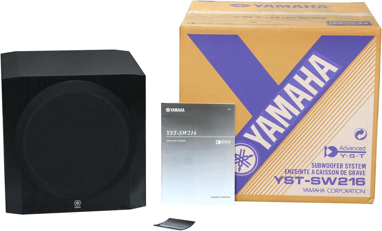Alt view image 6 of 6 - Yamaha YST-SW216 Powered Subwoofer