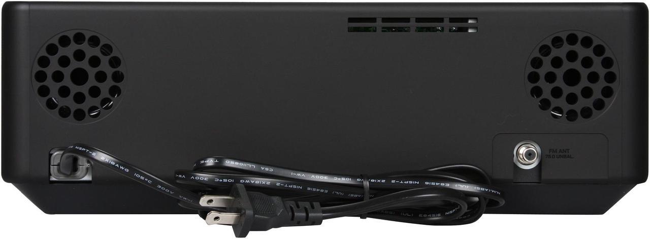 Alt view image 4 of 6 - Yamaha - Desktop Audio System w/ FM Tuner, iPod dock and CD Player - TSX130 (BLACK)