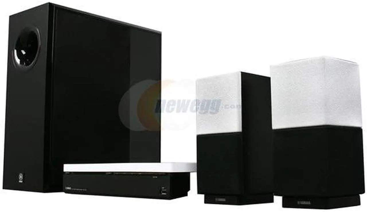 Alt view image 2 of 14 - YAMAHA DVX-700 Premium 2.1 DVD Home Theater System