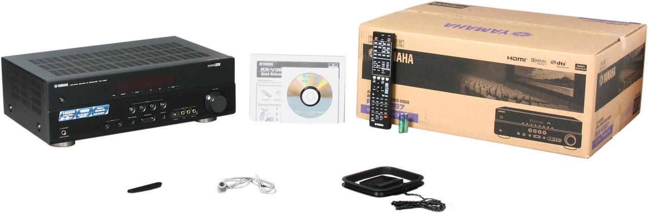 Alt view image 6 of 6 - YAMAHA 5.1-Channel Digital Home Theater Receiver RX-V367