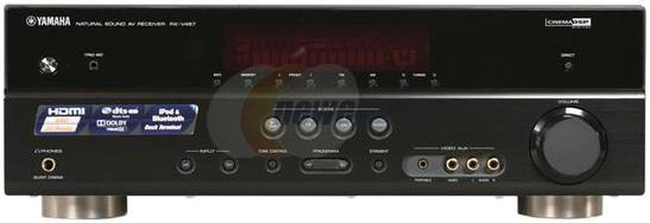 Alt view image 2 of 5 - YAMAHA 5.1-Channel Digital Home Theater Receiver RX-V467