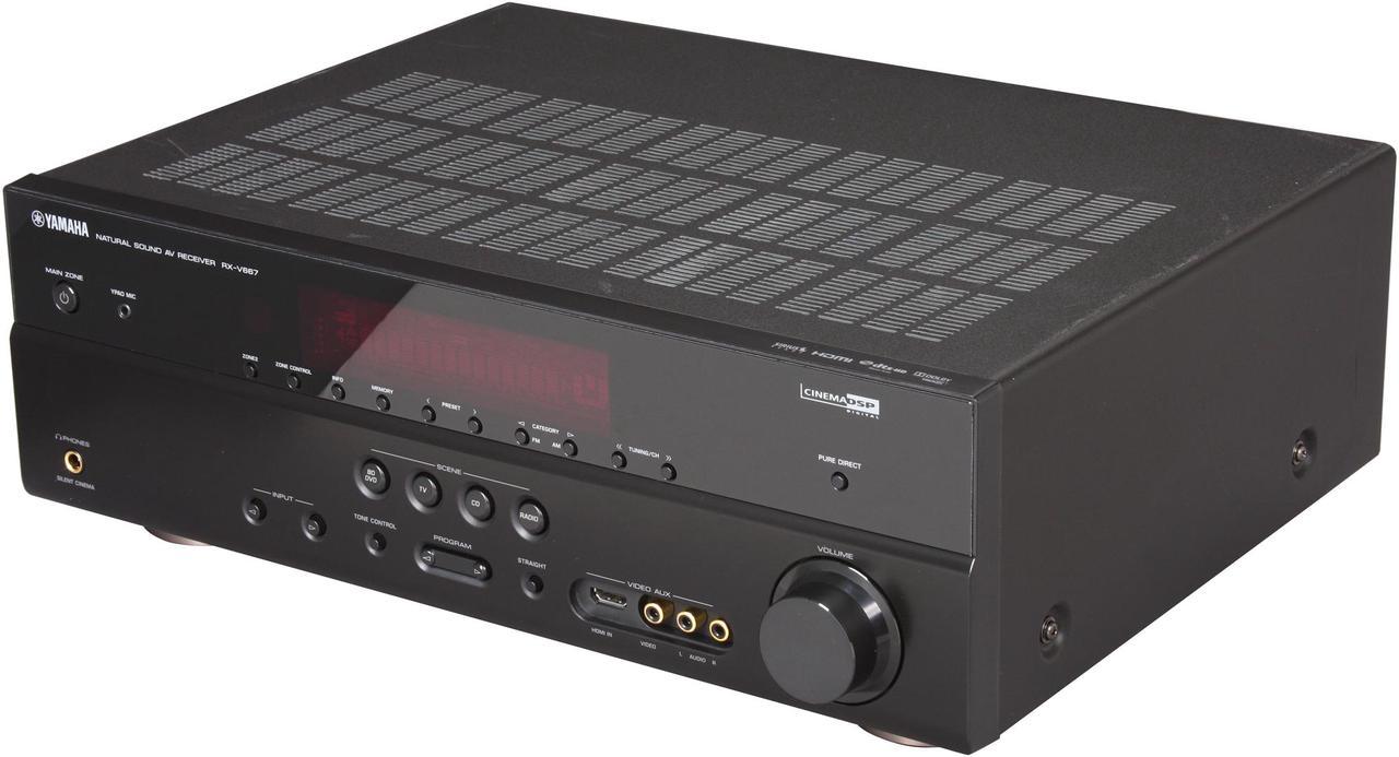 YAMAHA RX-V667 7.2-Channel Digital Home Theater Receiver