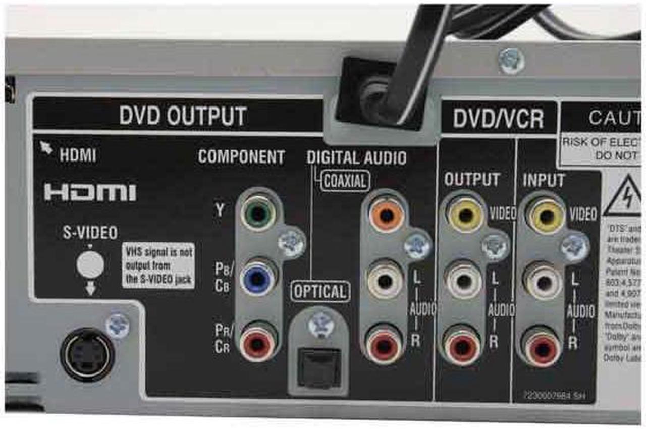 Alt view image 6 of 10 - TOSHIBA DVD Player & VCR Combo SDV593