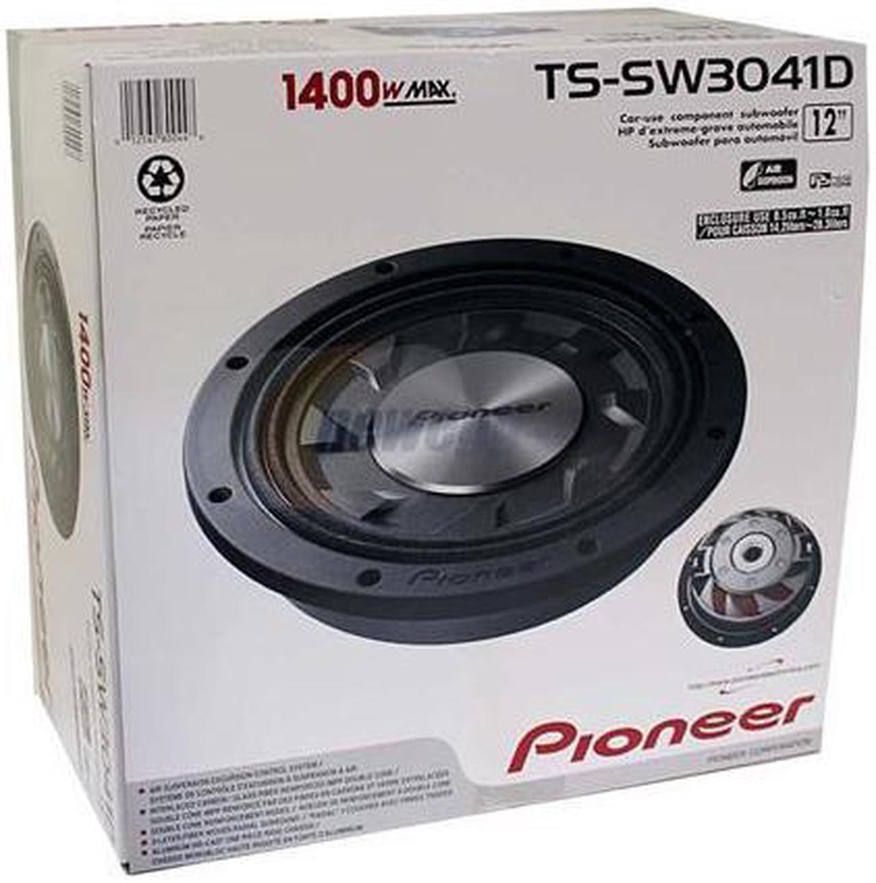 Alt view image 3 of 3 - Pioneer 12" 1400W Shallow Mount Subwoofer