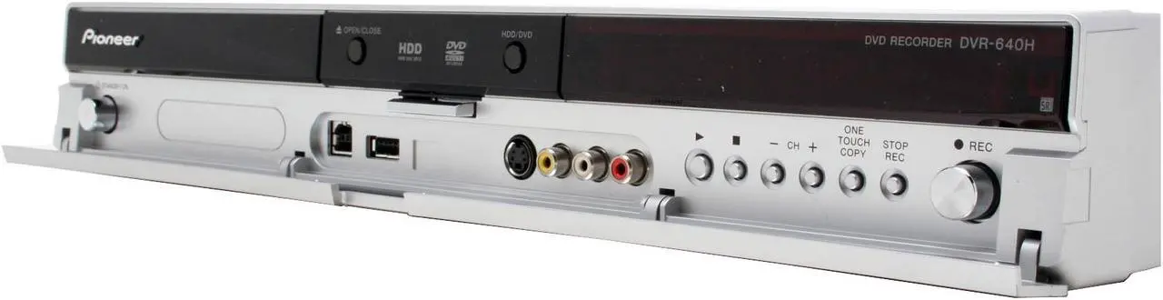 Alt view image 4 of 10 - Pioneer DVD Recorder & HDD Combo DVR-640H-S
