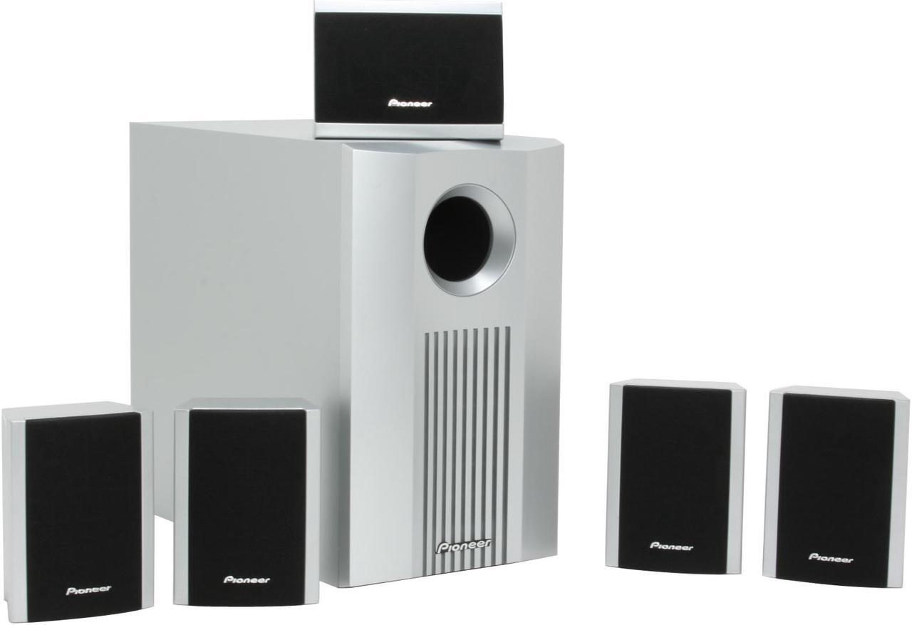 Main image of Pioneer S-FCRW240B-S 5.1 CH Home Theater Speaker System